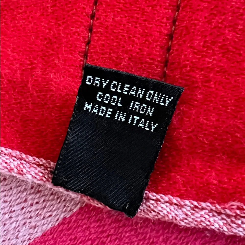 Coach Cashmere Silk Blend Stripe Scarf - Picture 5 of 9